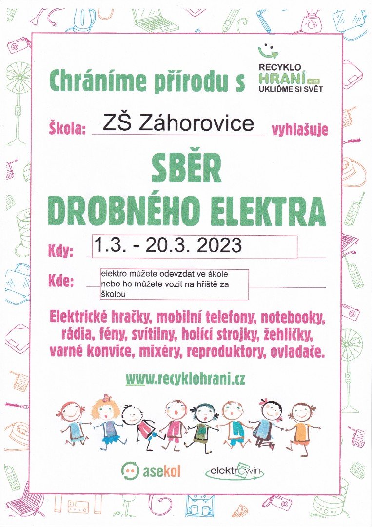 Sběr drobného elektra