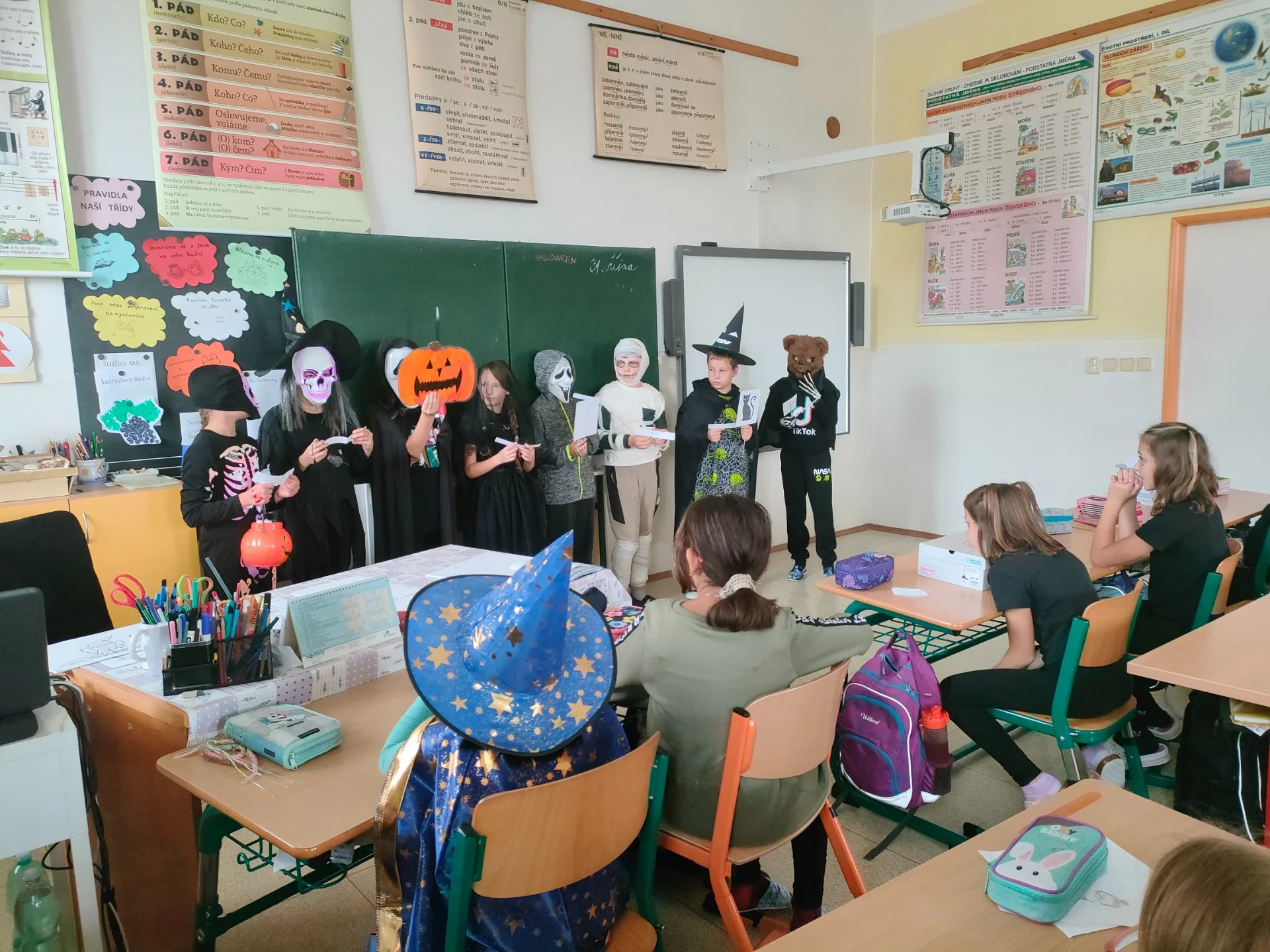 Halloween v ZŠ Záhorovice