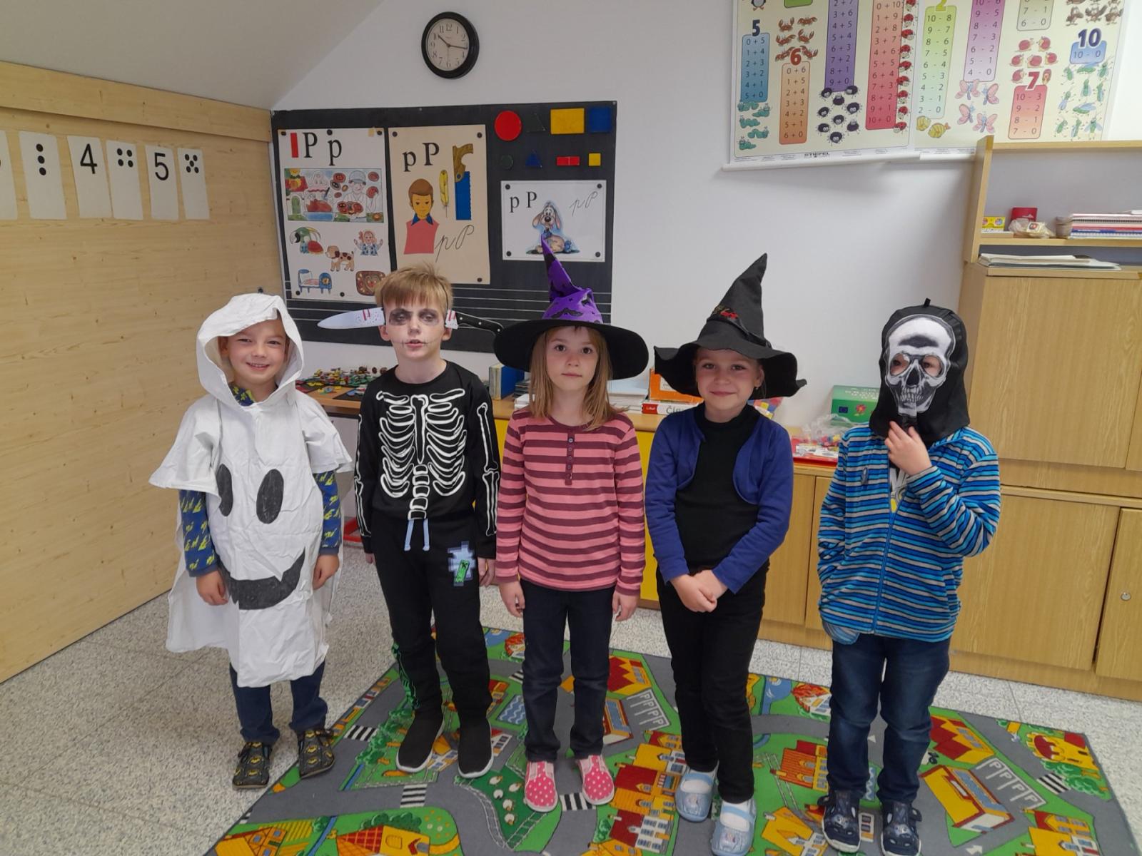 Halloween u prváčků