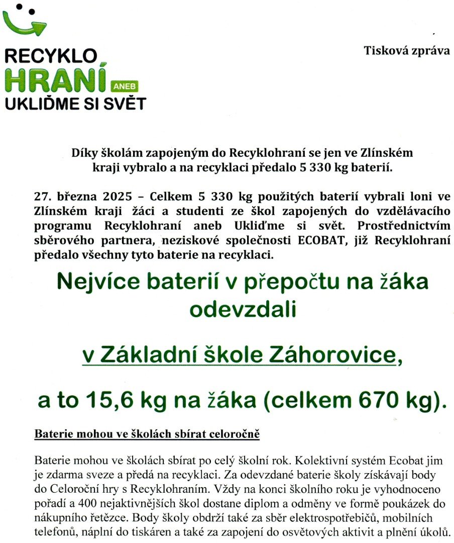 Není nám jedno, co se kolem nás děje, proto pomáháme