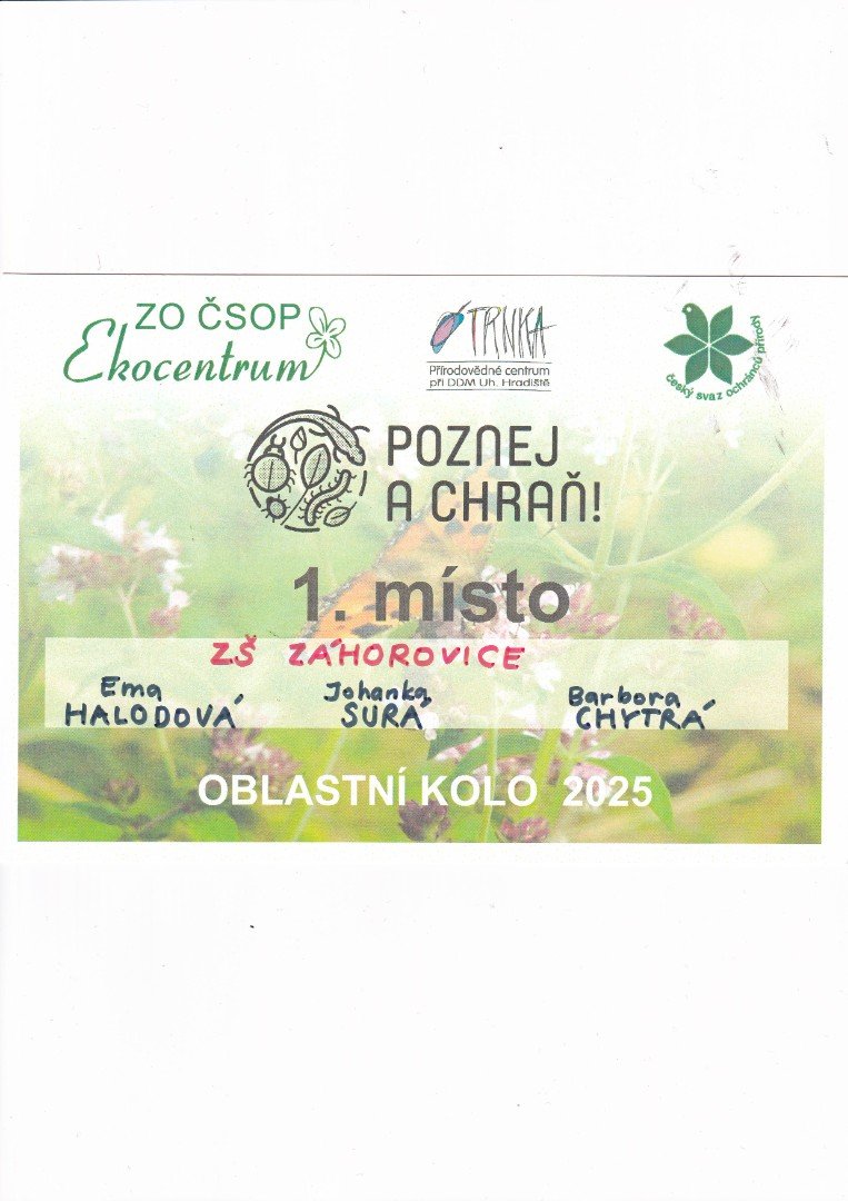 Gratulujeme našim páťačkám, které připravila paní učitelka Lenka Kuchařová.